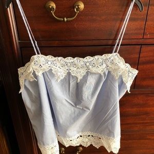 Express chambray top